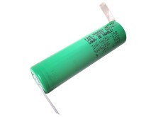 Akumulátor Samsung INR18650-25R 3,6V 2500mAh s pájecími vývody Z