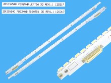 LED podsvícení 498mm sada Samsung BN96-21711A a BN96-21712A