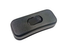 Kolébkový šňůrový vypínač 250V/2A černý