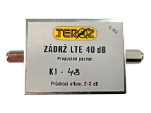 Filtr LTE č. 513 s útlumem 40 dB pro pásmo 5-630 MHz