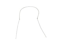 Topná spirála 700 W, 230 V, délka 340 mm, průměr 3,4 mm