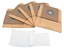 Papírové sáčky do vysavače Eta 0418 a 1418 s mikrofiltry - sada 5 ks + 2 ks