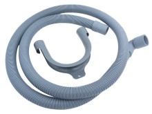 Vypouštěcí hadice 1,5 m s kolenem pro pračky a myčky