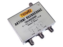 Aktivní anténní rozbočovač TEROZ č.424 s 3 výstupy