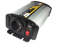 Měnič napětí 24V na 230V 600W CARSPA s USB