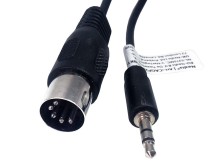 Kabel 3.5mm jack na DIN 5 kolík (samec) 1m Nedis