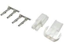 Napájecí konektor Tamiya mini 2 piny 4,5mm - pár