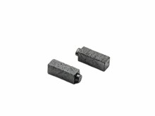 Uhlíky JUKI 2 ks pro elektromotory šicích strojů, 3,9 x 4,3 x 12 mm
