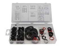 Sada těsnění a O-kroužků 125 ks