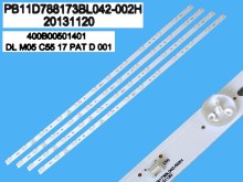 Sada LED podsvitu 788mm pro LCD TV - 4 kusy Sencor PB11D788173BL042-002H