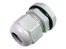 Kabelová průchodka pro vodiče 6-12 mm, PA6.6, šedá, IP68, závit PG