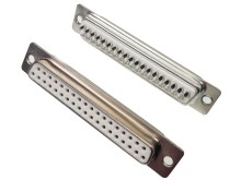 Panelový konektor CANNON D-Sub 37 pin - samice, pájecí