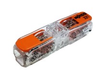 WAGO spojovací svorka 221-2411 s páčkami, 2 x 4 mm²