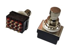 Nožní spínač PBS-24-412 250V / 2A s 4x přepínacími kontakty