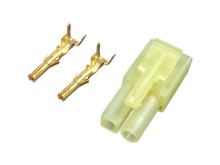 Napájecí konektor Tamiya mini, samice, 2 piny, 4,5 mm