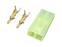 Napájecí konektor Tamiya mini, samec, 2 piny, 4,5mm