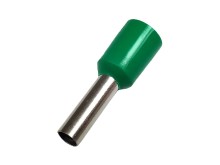 Izolovaná krimpovací dutinka 2,5 mm² - zelená, balení 10 ks