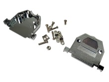 Konektor CANNON 25 pin - plastová krytka pokovená stíněná