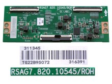 LCD T-CON modul RSAG7.820.10545 pro Hisense 75A7GQ