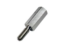 Kovový šestihranný distanční sloupek M3 - vnější/vnitřní závit, 12mm