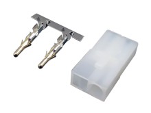 Napájecí konektor Tamiya, samec, 2 piny, zlacený, 6,2 mm