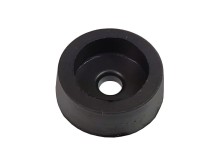 Podstavec z tvrzené gumy prům. 14mm, výška 5mm, montáž na šroubek