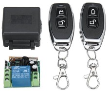 Dálkové ovládání 433MHz s přijímačem a vysílačem, napájení 12V