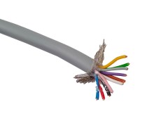Kabel kulatý vícežilový HELUKABEL 20035 LIYCY 10x0.25mm2 Cu stíněný