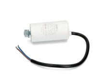 Rozběhový kondenzátor 10 µF 450V CBB60 SKL s kabelem 25 cm