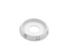Kroužek knoflíku přepínače funkcí trouby pro sporáky Mora a Gorenje 850438, bílý