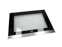 Vnější sklo dveří trouby 210442185 BEKO / GRUNDIG / ARCELIK, originální