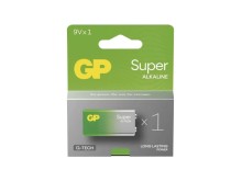 9V Alkalická Baterie GP Super 6F22 / 6LR61