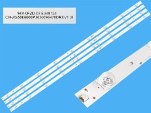 LED podsvícení 945mm pro LCD TV 50" - sada 4 pásků CH-ZG50E6000P3030090478DREV1.3