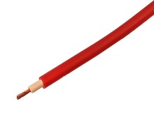 Kabel metráž TAS-C206-RED 1x1 mm² Cu lanko červený