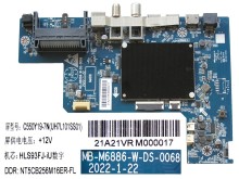 LCD modul základní deska Changhong Chiq U55G7LX MB-M6886-W-DS-0068