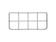 Mřížka pro plynové vařiče 23,0 x 51,5 cm