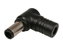 Přechodka napájecí konektor HSWA 5.5 x 2.5 mm na 7.4 x 5.1 mm úhlová