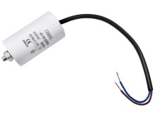 Rozběhový kondenzátor 16 µF 450V CBB60 SKL s kabelem 25 cm