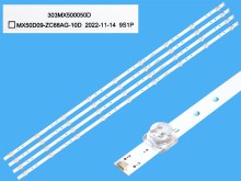 Sada LED podsvícení 972mm pro LCD TV 50" Hyundai a SENCOR