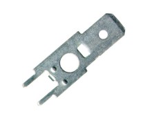 Konektor Faston 6,3x0,8mm do PCB přímý, RM 5,08mm