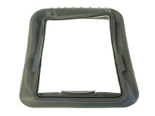 Těsnění dvířek pračky MIDEA 12638100002382, originál