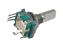 Potenciometr - multifunkční přepínač s D hřídelí 13 mm