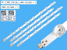 LED podsvit 800mm sada Samsung celkem 4 kusy / LED Backlight Assy BN96-58282A + BN96-58283A / LM41-01143A + LM41-01144A originál