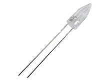 LED dioda RGB 5mm, kulatá, blikající, OST1MC58K1B, 500-750mcd/20mA (Uf=4,50V), čirá, 180deg