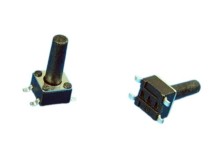 Mikrotlačítko SMD 4,5 x 4,5 mm s výškou 10 mm