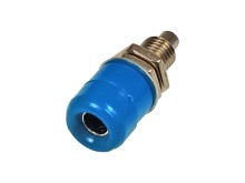 Panelová zdířka 16A modrá RC170-BL