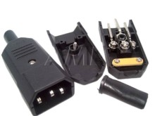 Napájecí konektor IEC C14 230V/M 10A