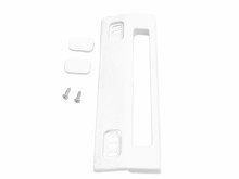 Univerzální madlo dvířek lednice bílé 140-165 mm