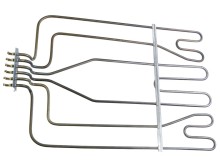 Topné těleso 3x670W ALBA dolní, nerezová ocel