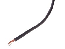 Kabel HELUKABEL 29081 Cu lanko H05V-K 1 x 0.5 mm² černý